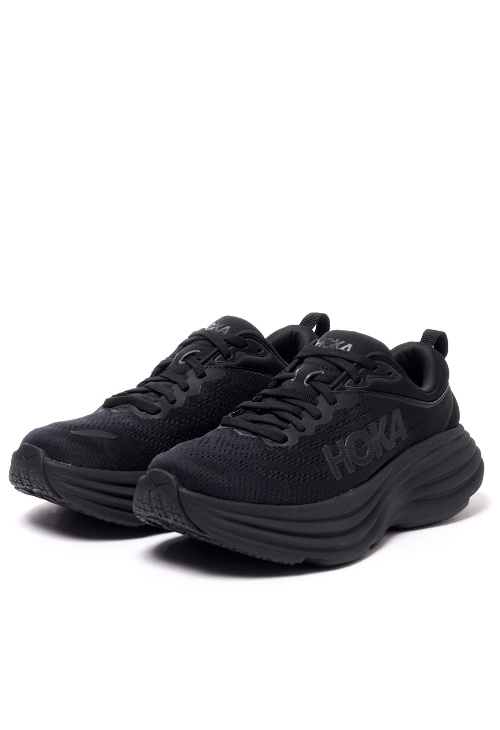 Hoka bondi hot sale black womens