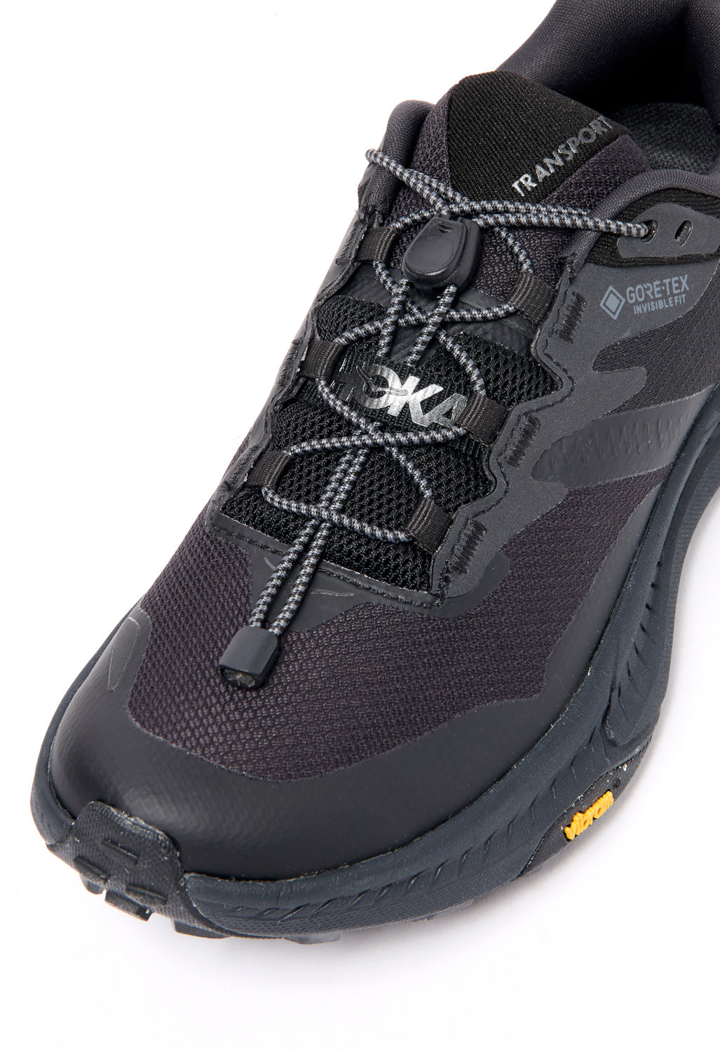 Hoka Women's Transport GORE-TEX - Black / Black