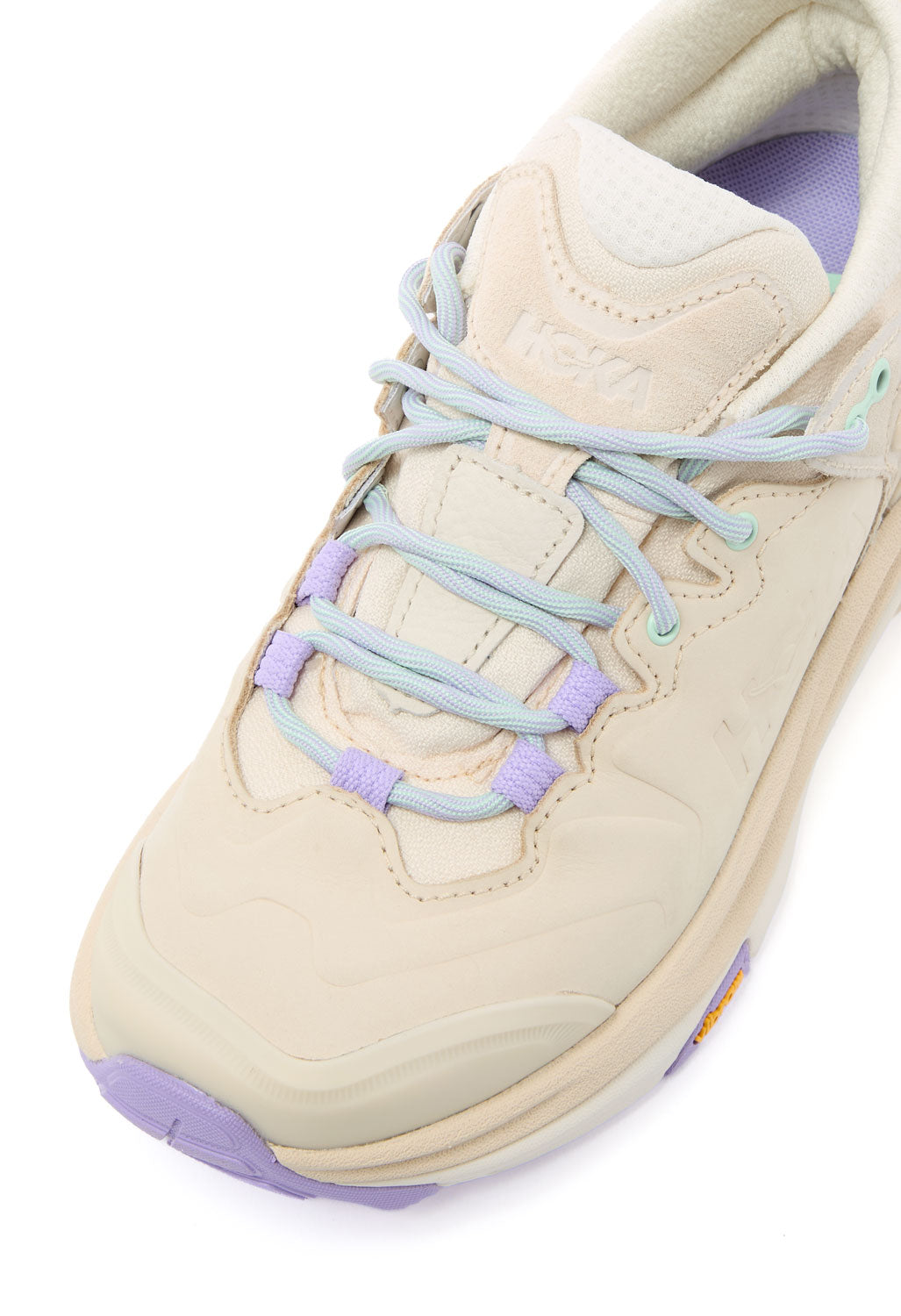 Hoka Women's Kaha 3 Low GTX Trainers - Vanilla / Mint Fluorite