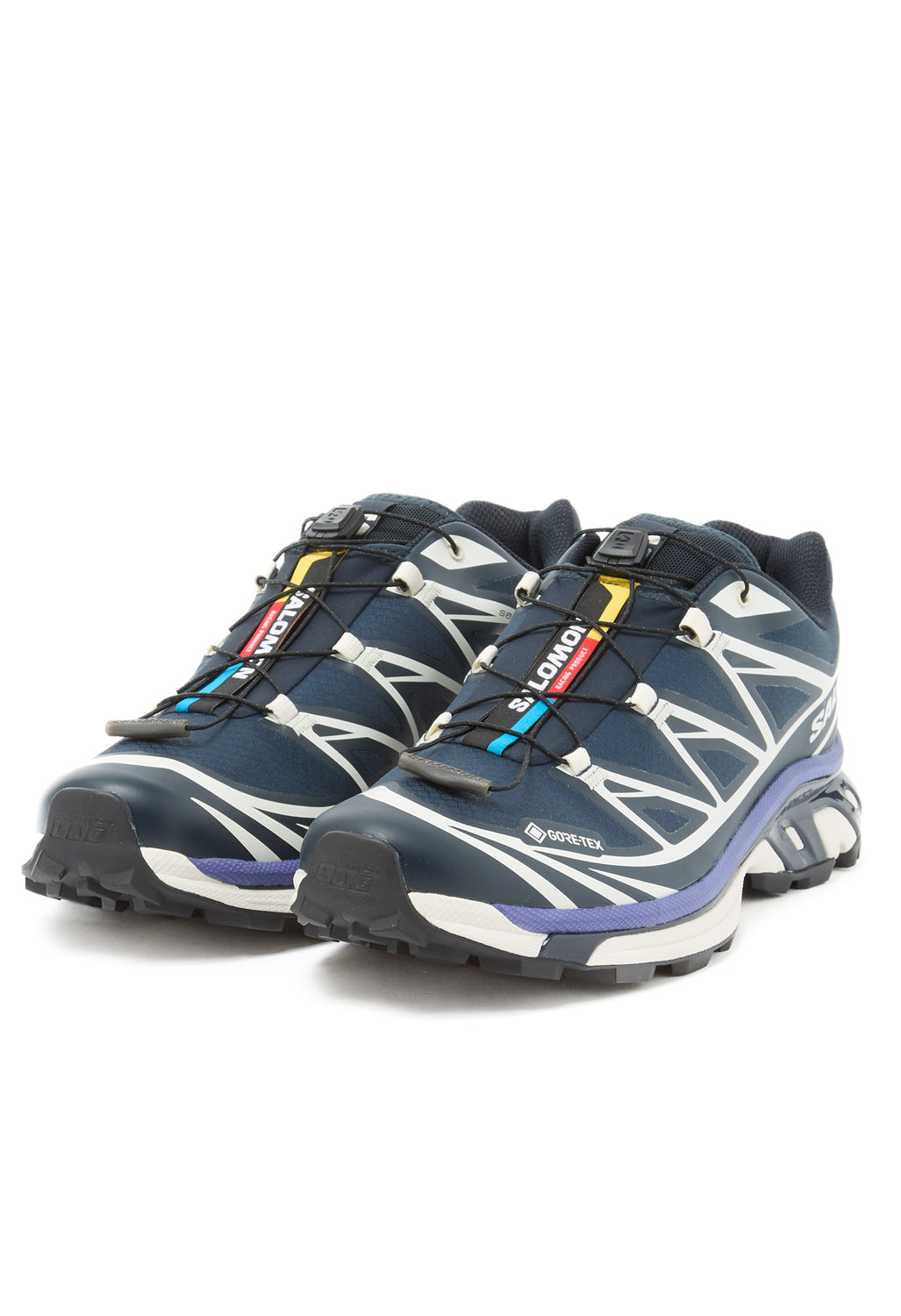 Salomon XT-6 GORE-TEX Trainers - Carbon / Vanilla Ice / Liberty