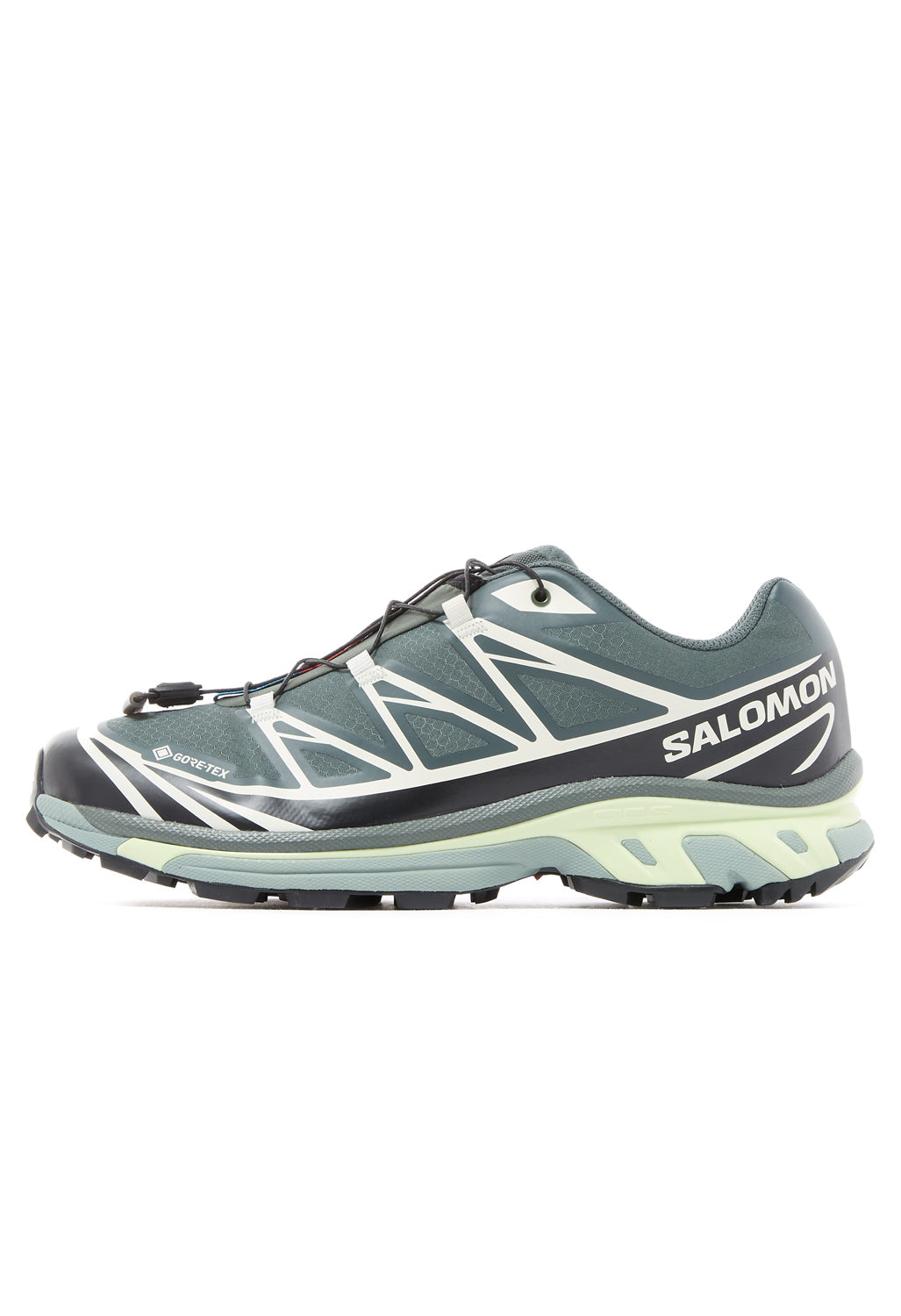 Salomon XT-6 GORE-TEX Trainers - Urban Chic / Black / Lime Cream