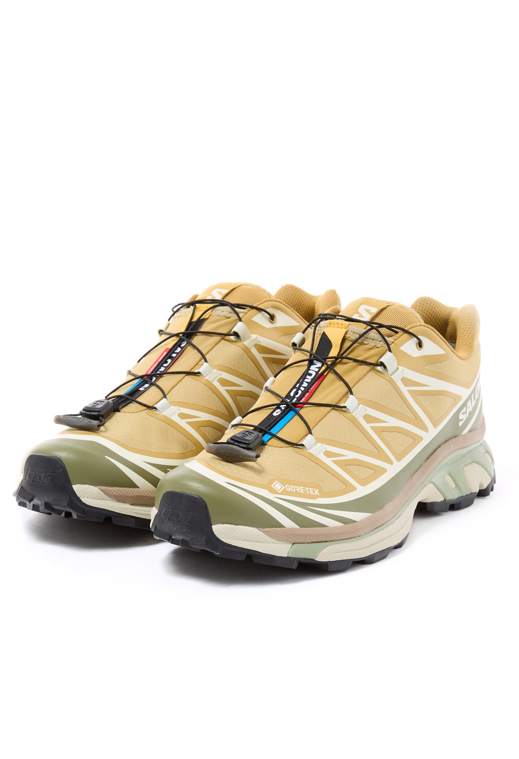 Salomon XT-6 GORE-TEX Trainers - Antelope / Icicle / Portabella