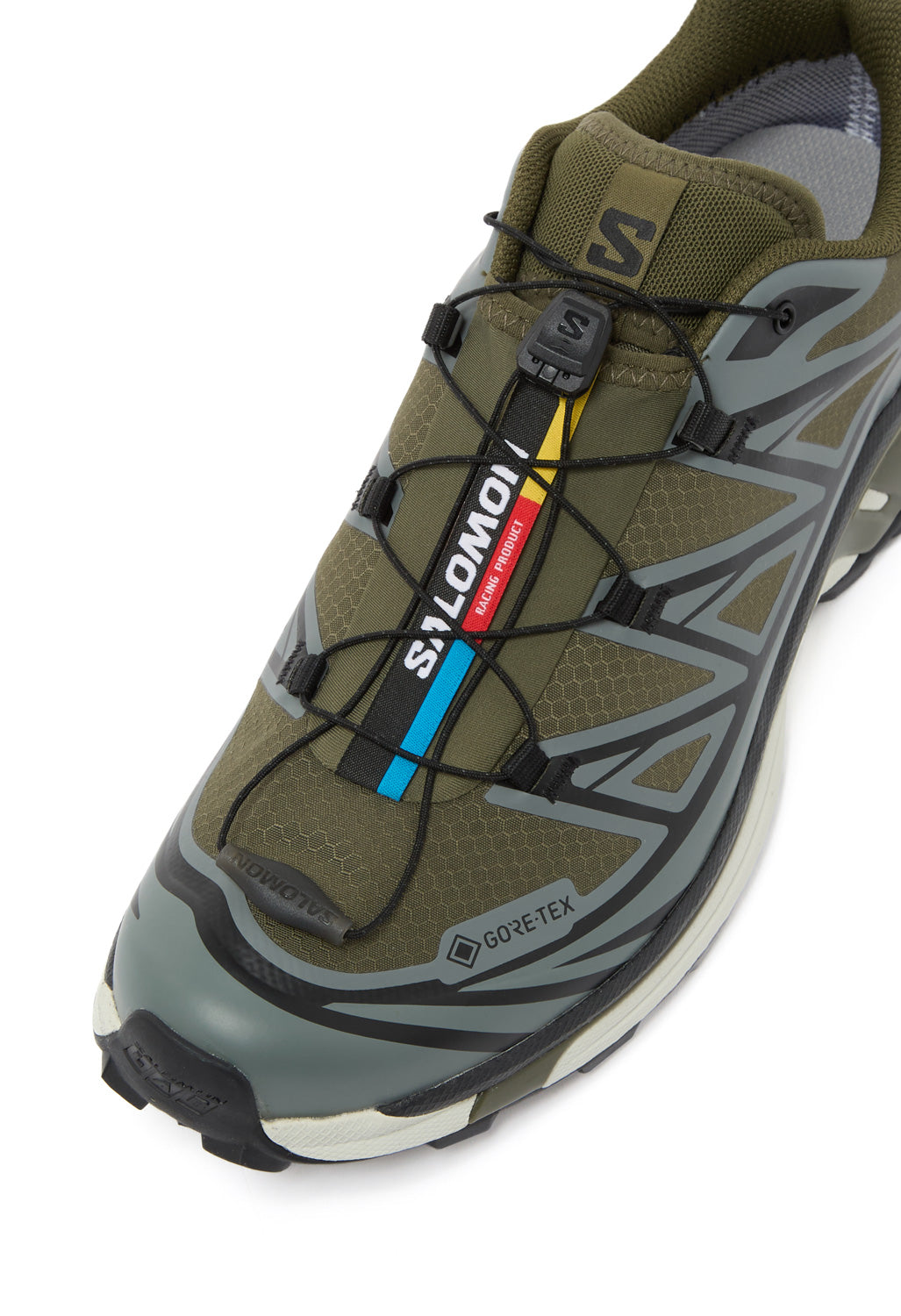 Salomon XT-6 GORE-TEX Trainers - Olive Night / Night / Sedona Sage / Black