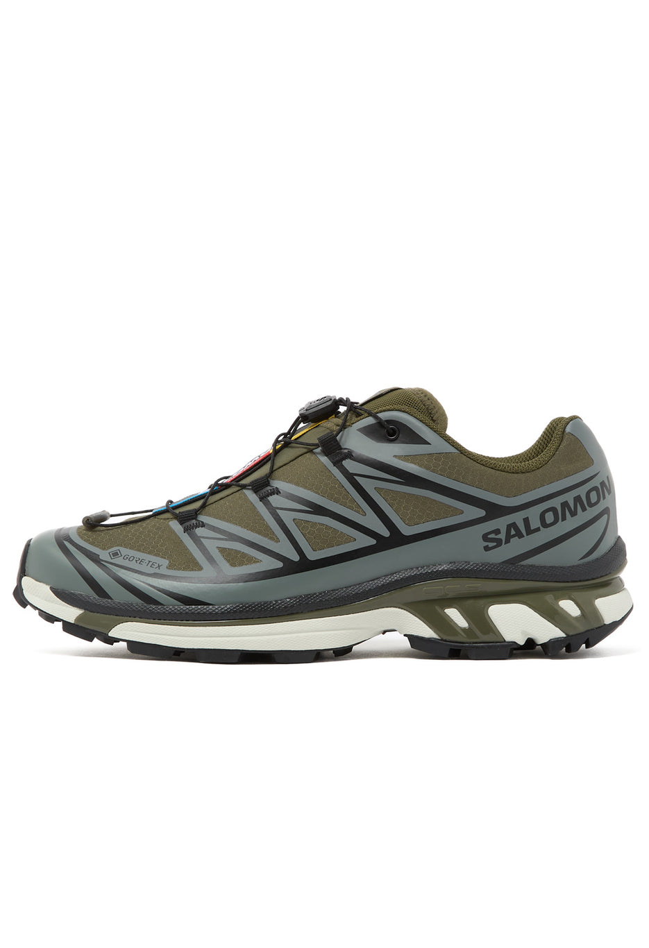 Salomon XT-6 GORE-TEX Trainers - Olive Night / Night / Sedona Sage / Black