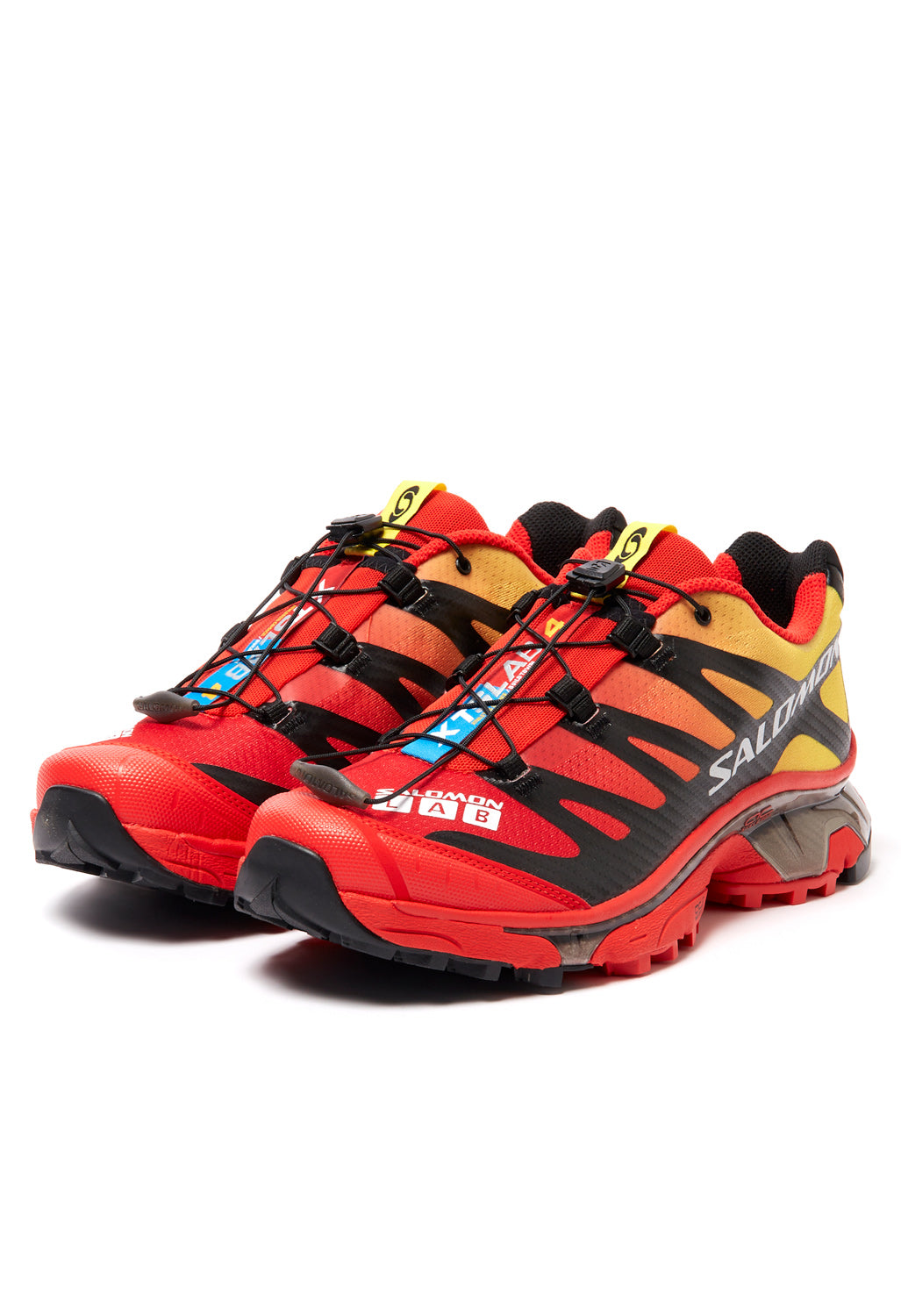 Red salomon clearance shoes