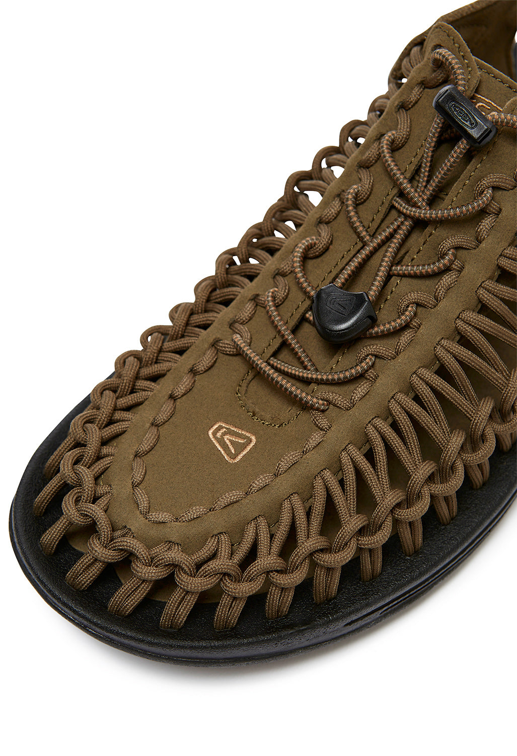 Keen Uneek Men's Sandals - Dark Olive/Brown Sugar