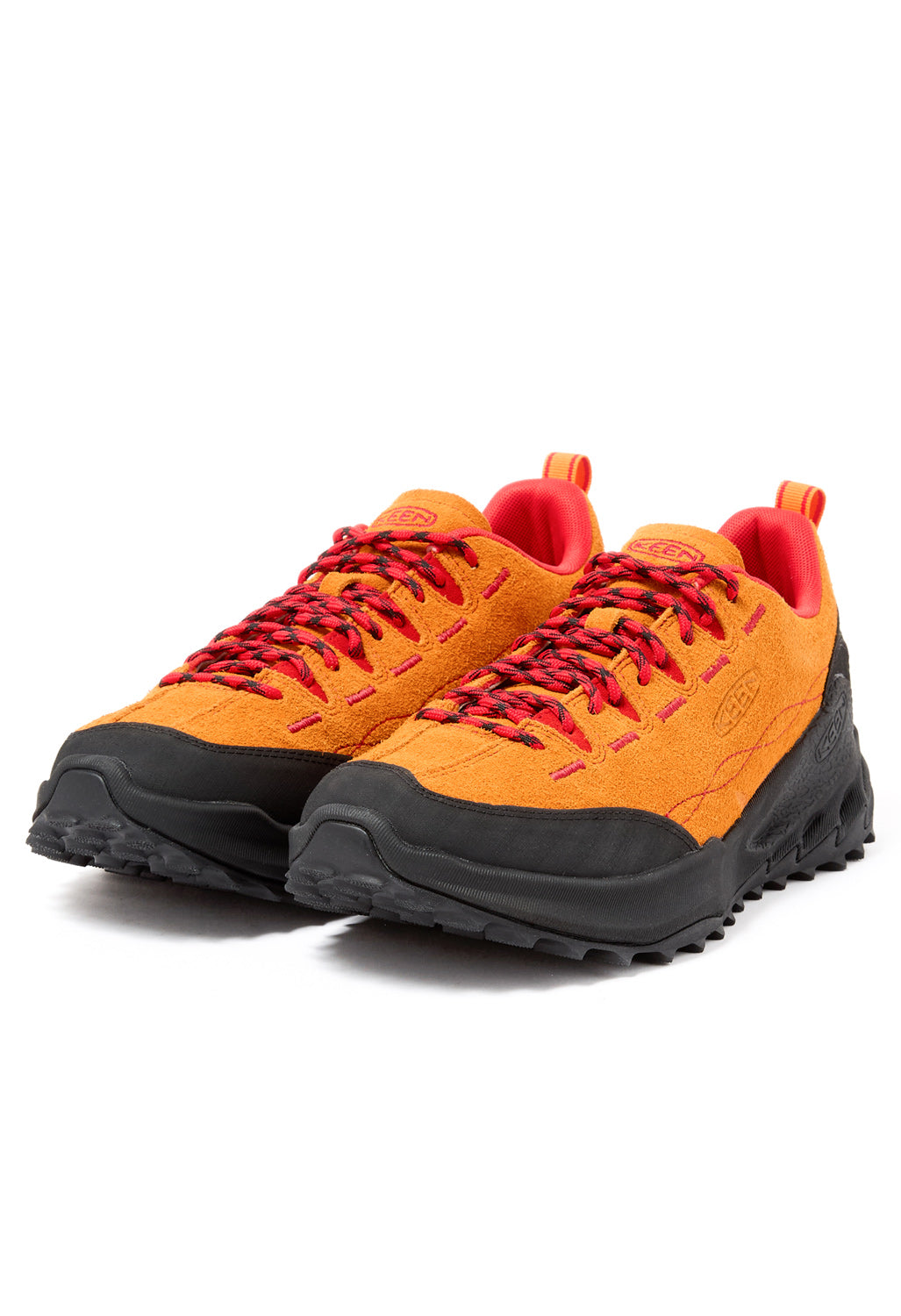 Keen Men's Jasper Zionic Trainers - Orange Pepper / Aura Orange