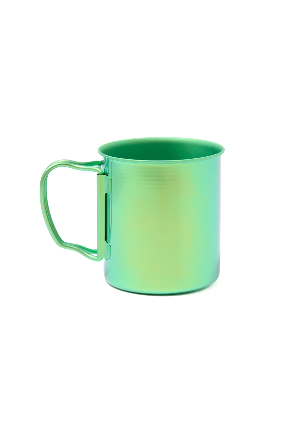 Snow Peak Titanium Colour Single Wall Cup 450ml - Green