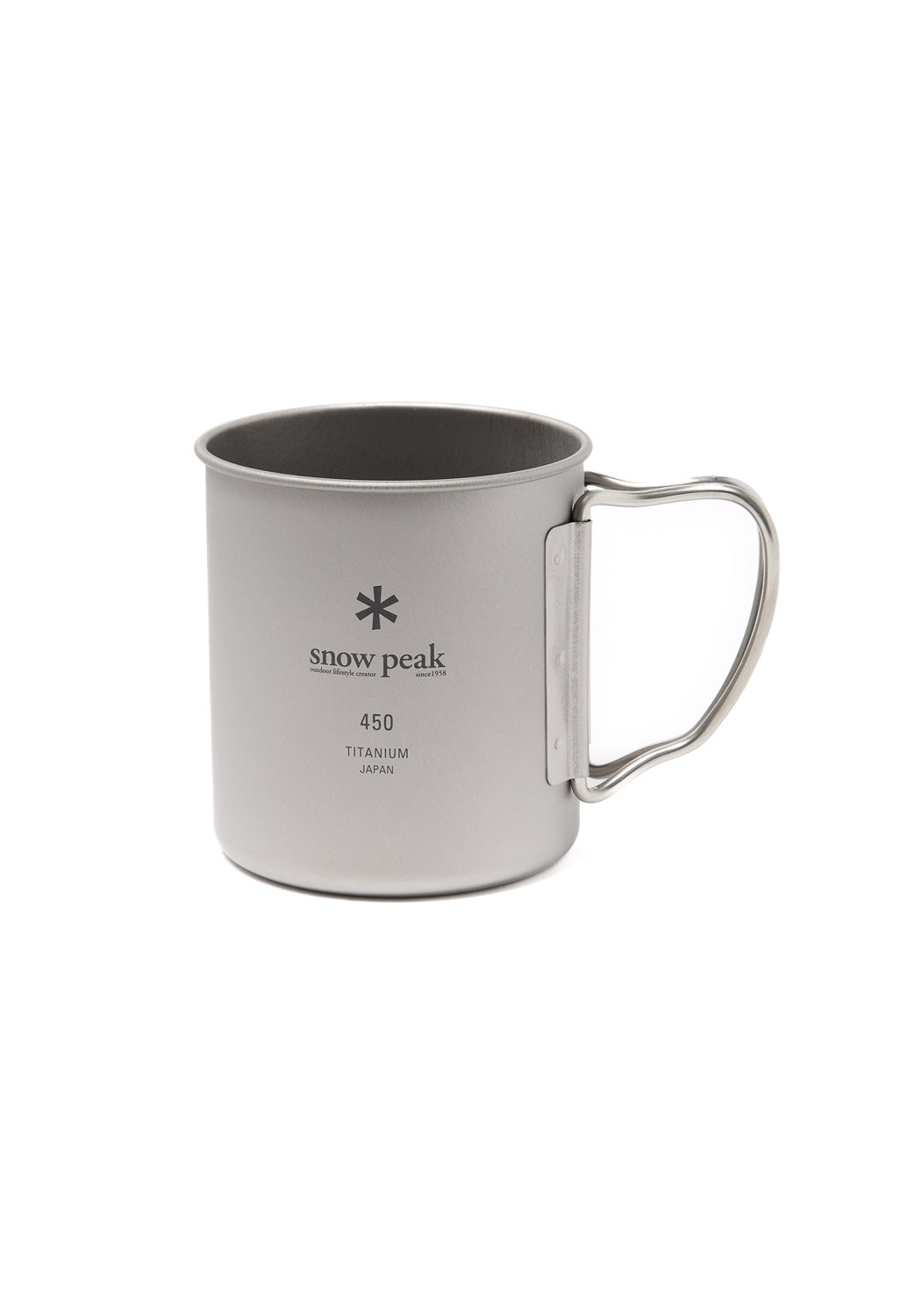 Snow Peak Titanium Single Wall Cup 450ml