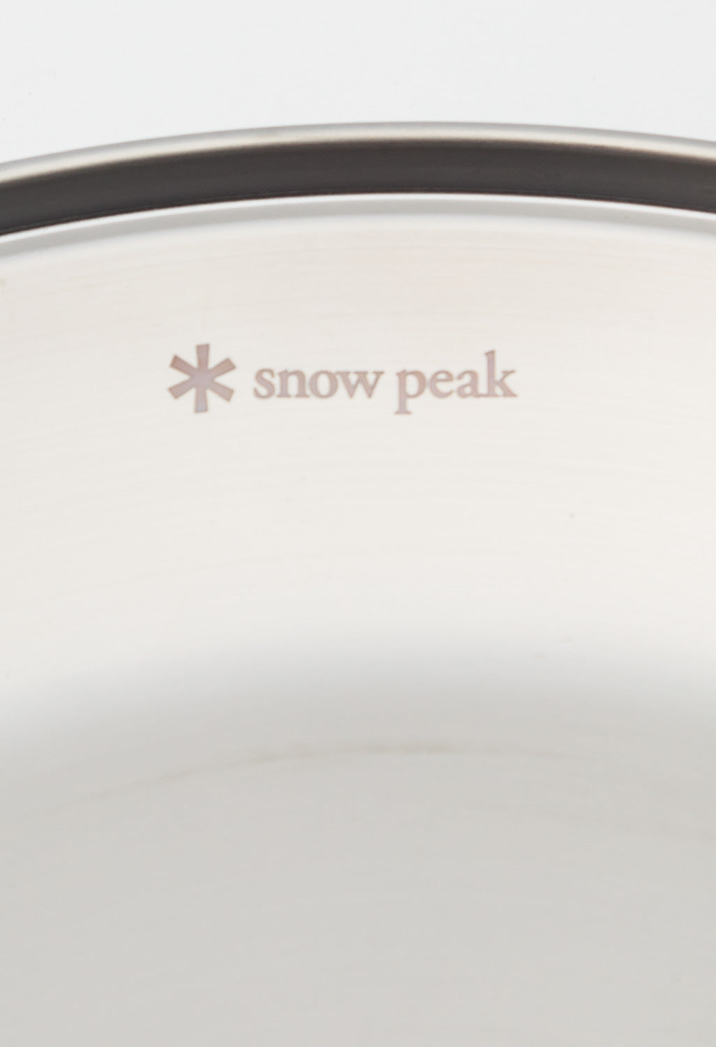 Snow Peak Tableware Plate L - Silver