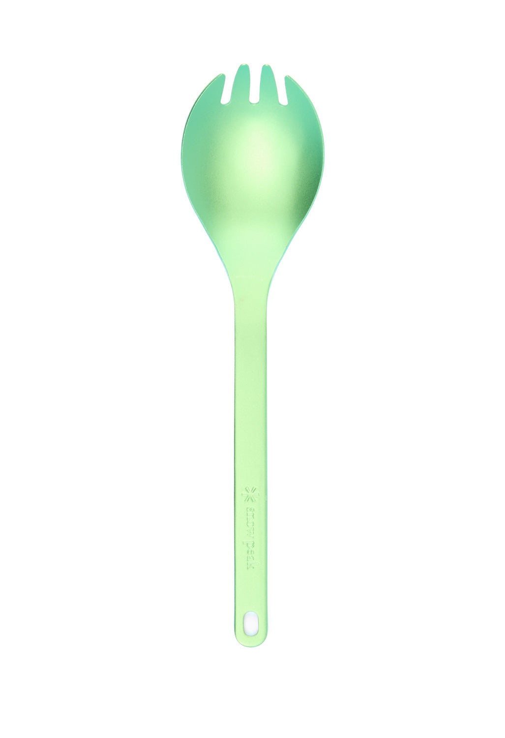 Snow Peak Titanium Colour Spork - Green