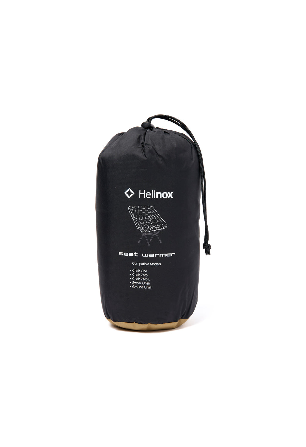 Helinox Seat Warmer for Chair One - Black / Coyote Tan