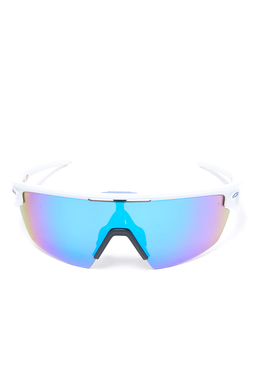 Oakley Sphaera Sunglasses - Matte White / Prizm Sapphire Polarized