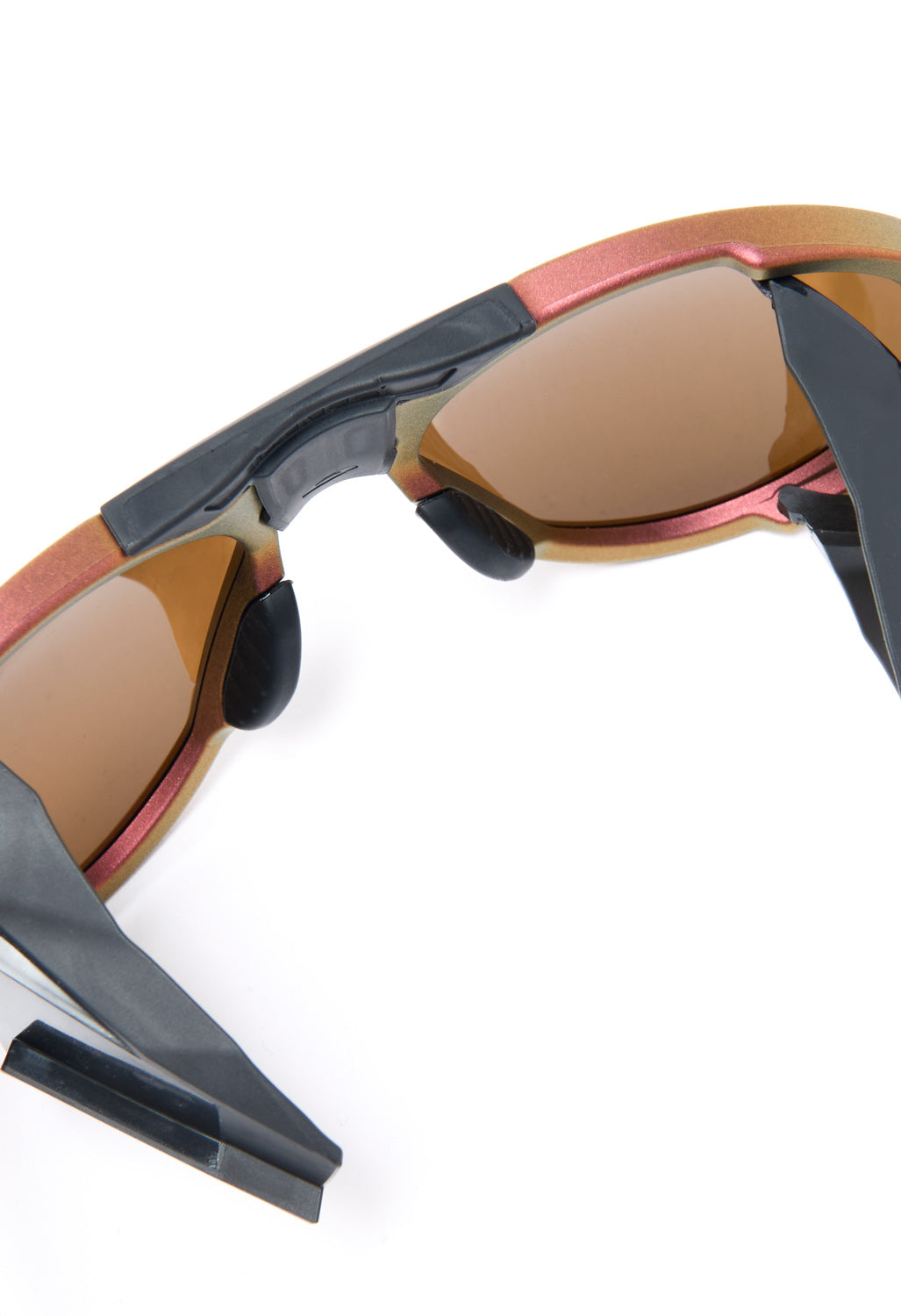 Oakley Clifden Sunglasses - Matte Red Gold Colorshift / Prizm Bronze