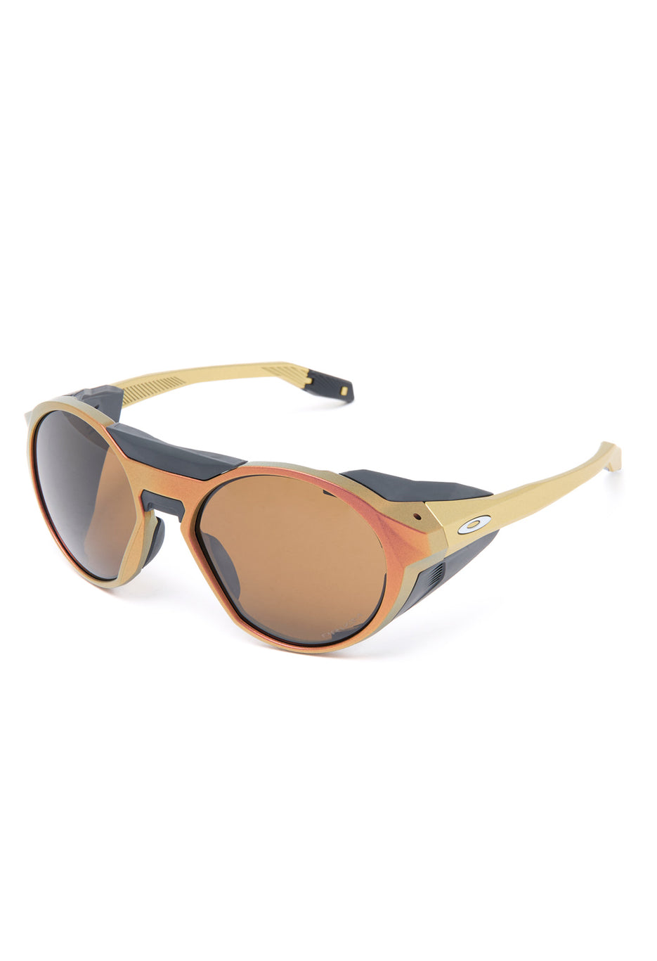 Oakley Clifden Sunglasses - Matte Red Gold Colorshift / Prizm Bronze