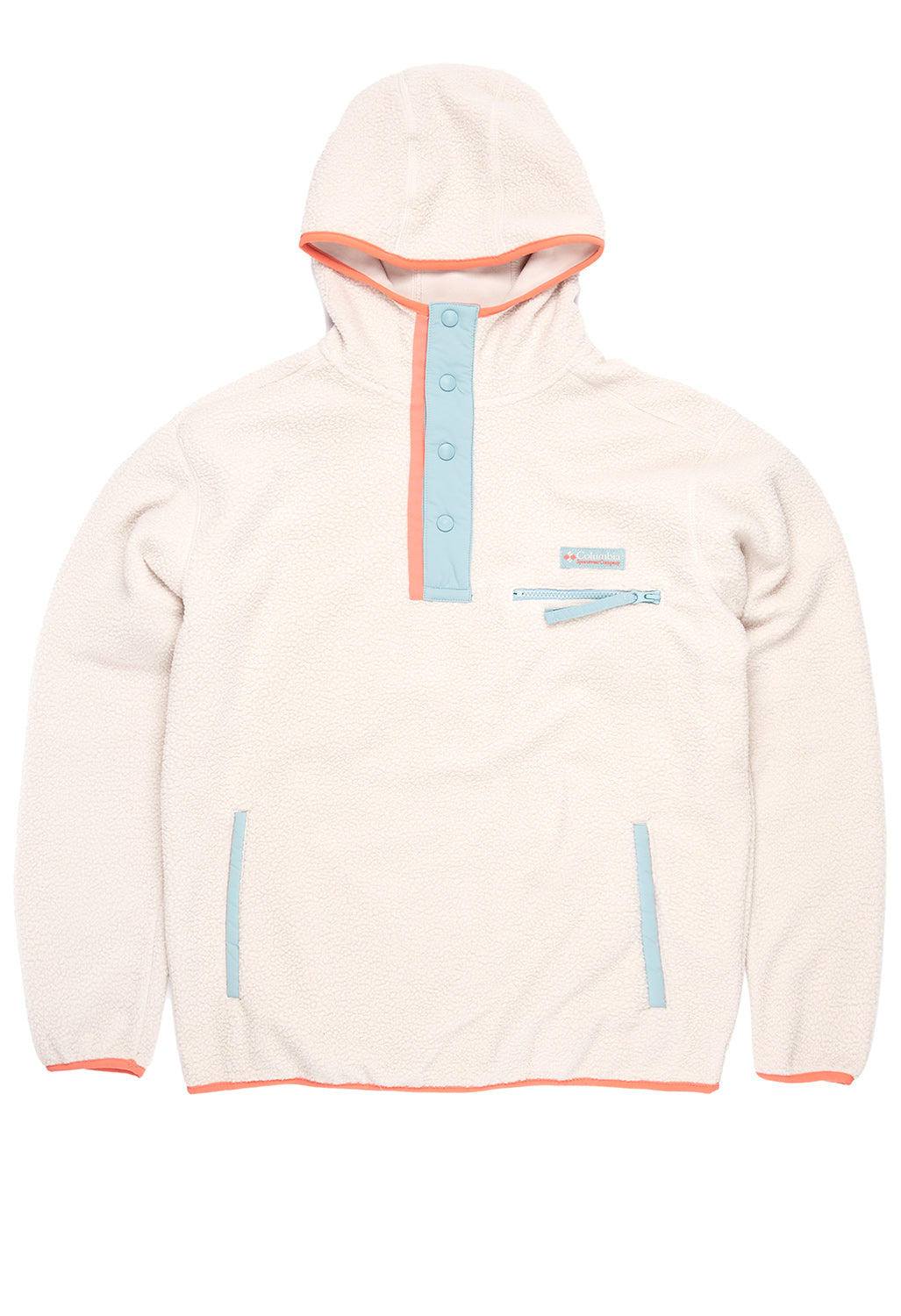 Columbia Men's Helvetia Half Snap Fleece - Faded Peach – Outsiders