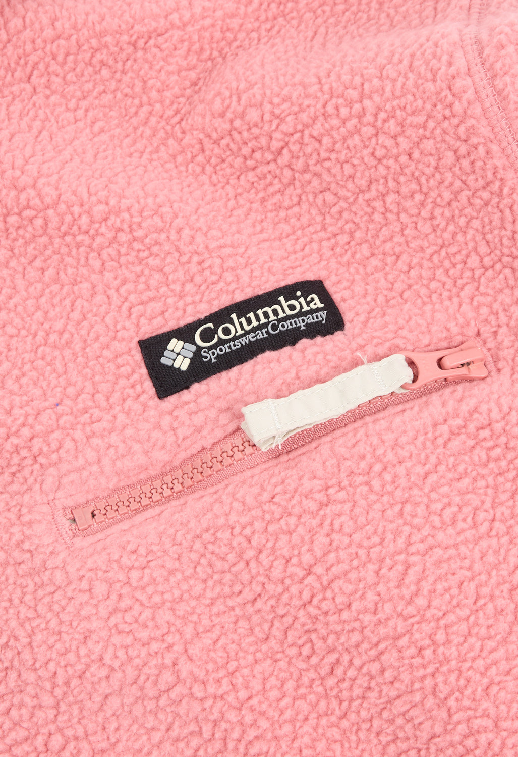 Columbia Helvetia II Cropped Half Snap Fleece - Pink Agave