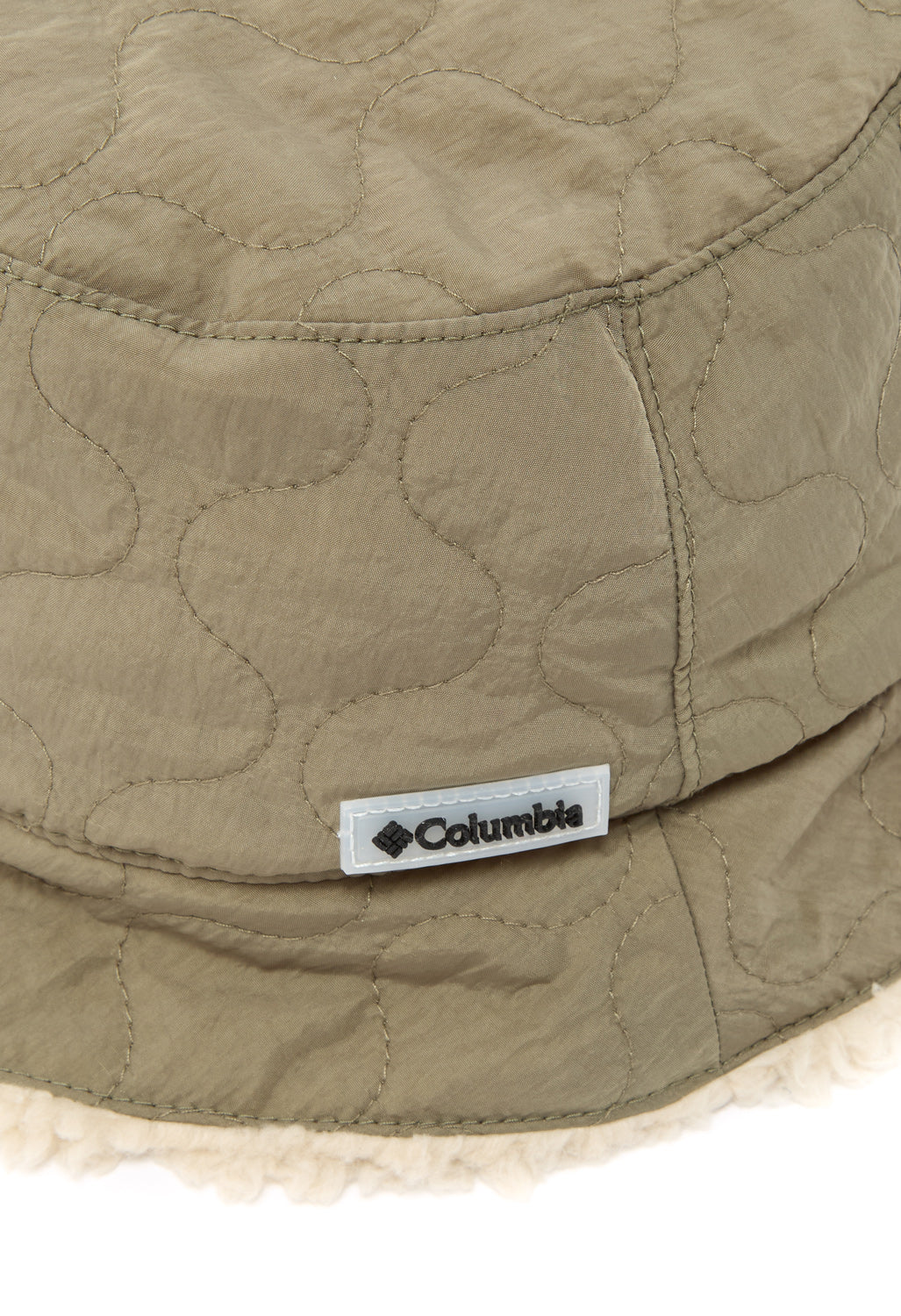 Columbia Winter Pass II Reversible Bucket Hat - Stone Green, Ancient Fossil