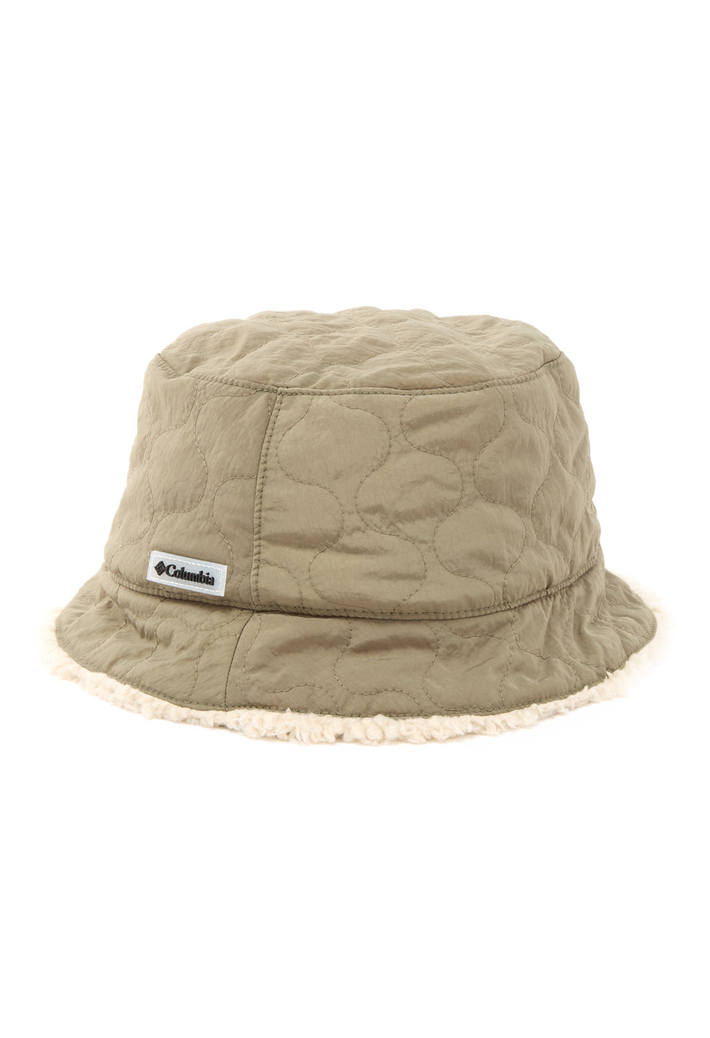 Columbia Winter Pass II Reversible Bucket Hat - Stone Green, Ancient Fossil