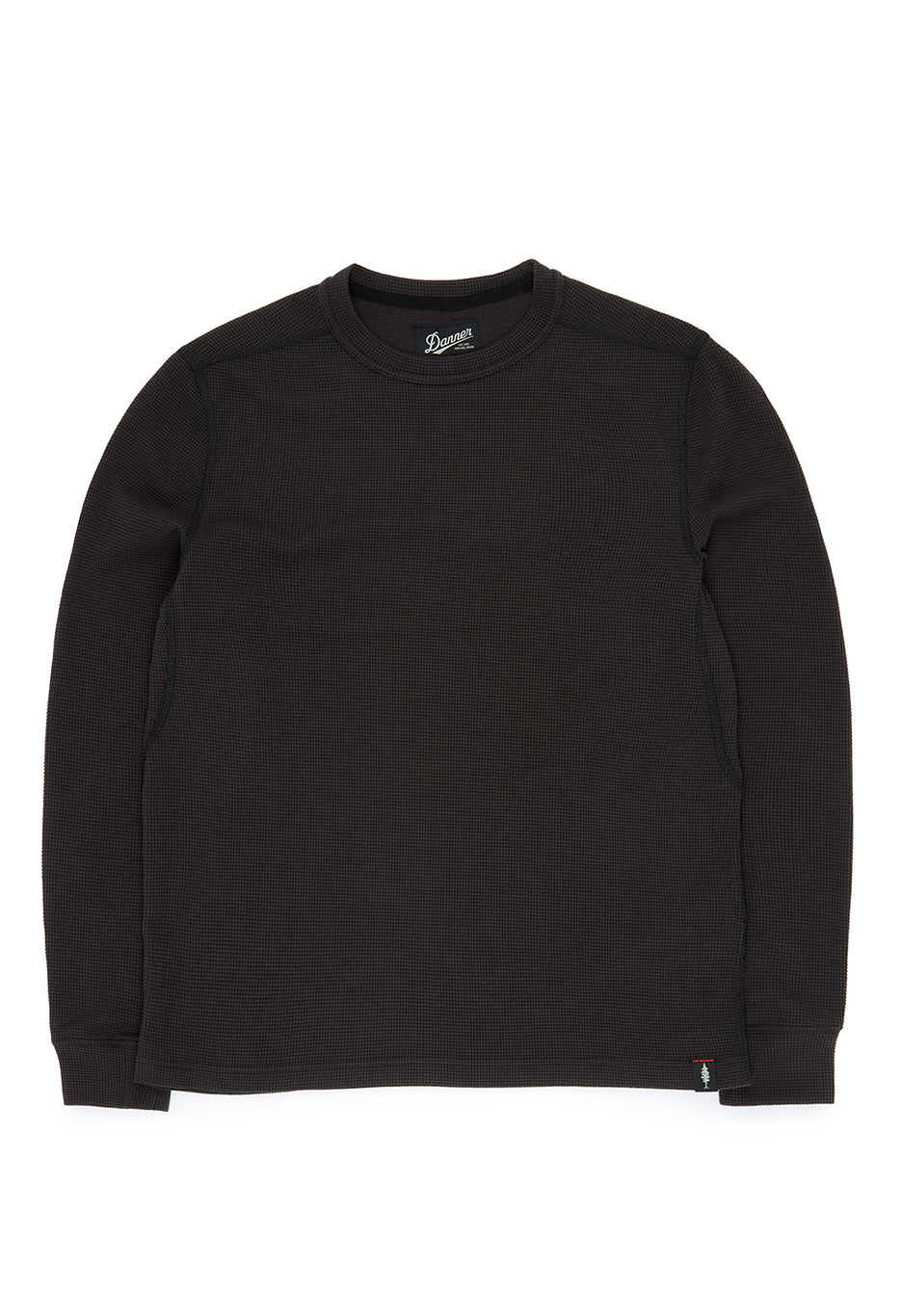 Danner Men's Santiam Waffle Long Sleeve Tee - Black