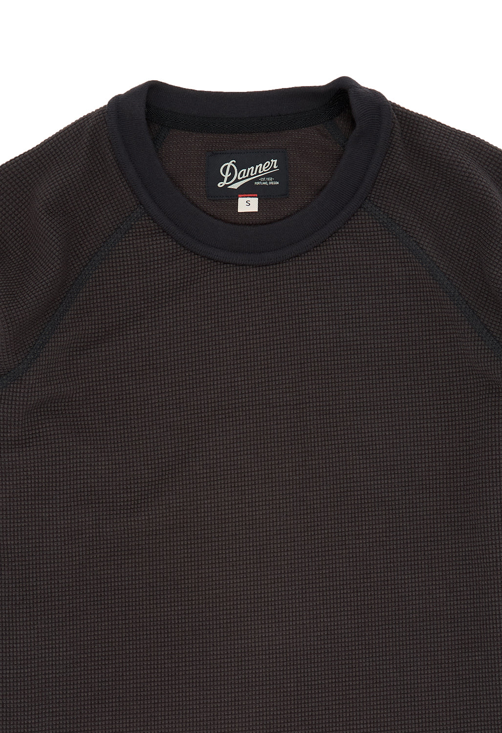 Danner Women's Santiam Waffle Long Sleeve Tee - Black