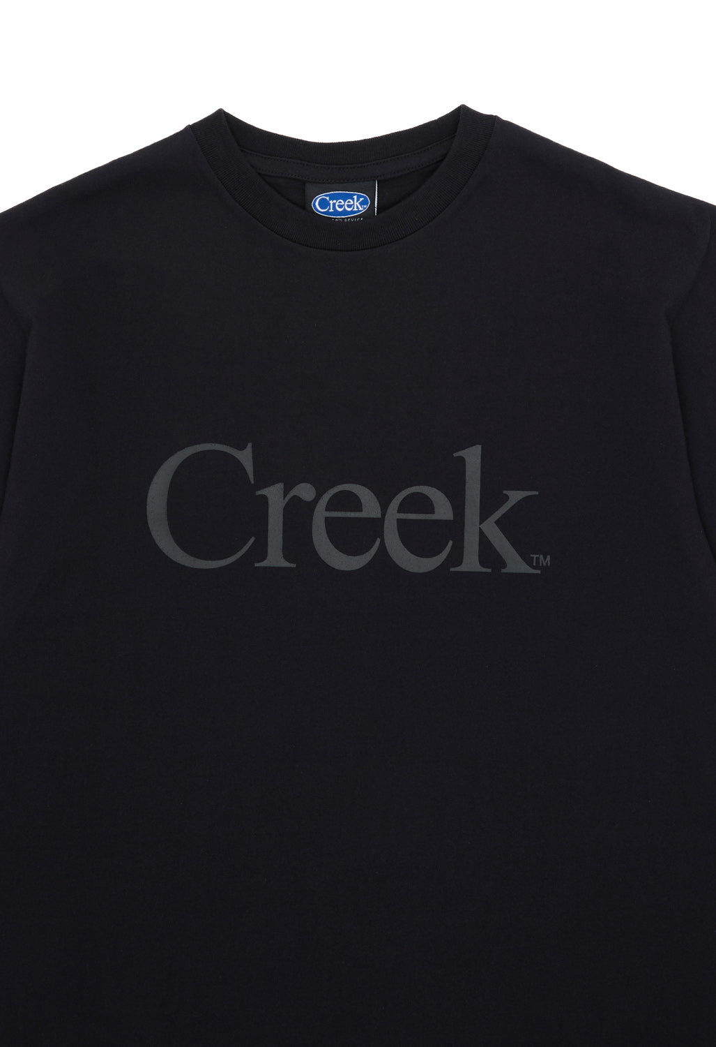 Creek Angler's Device Logo Tee - Black