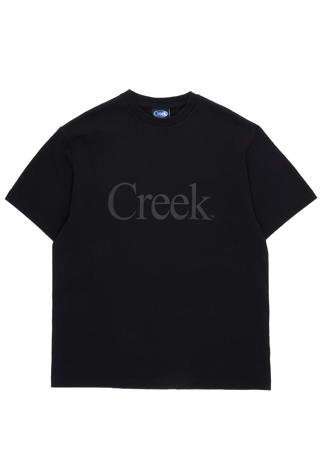 Creek Angler's Device Logo Tee - Black