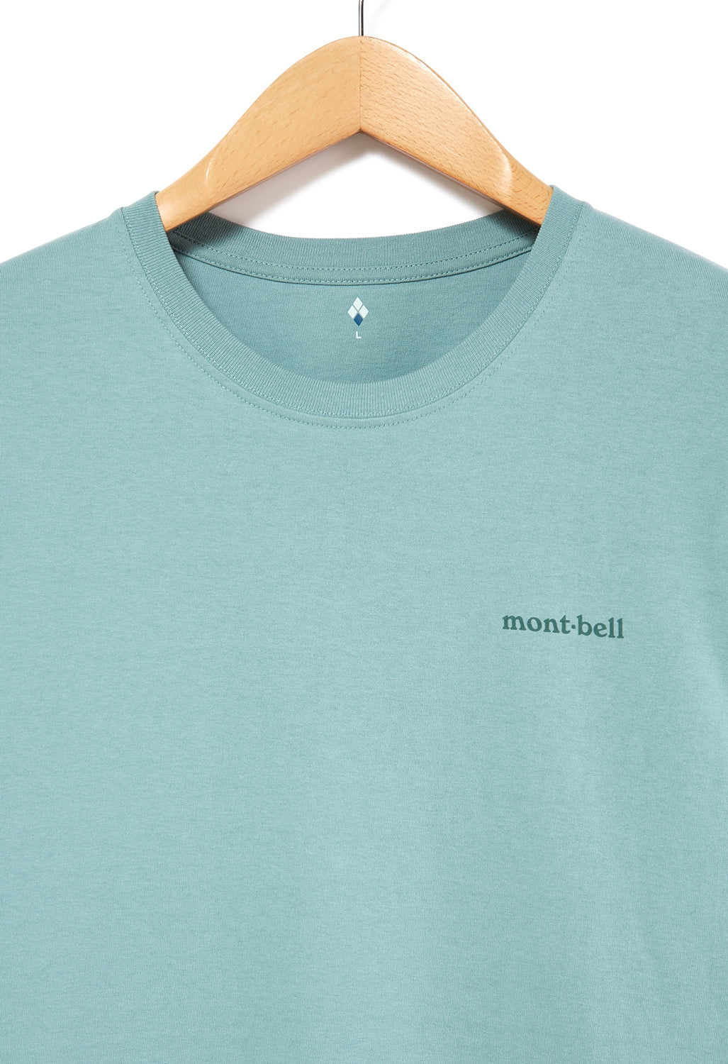 Montbell Pear Skin Cotton Kohan No Oka T-Shirt - Jade