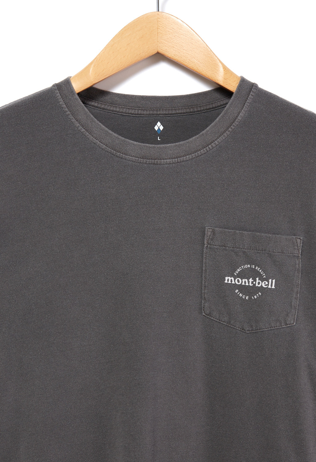 Montbell Men's Wash Out Long Sleeved T-Shirt - Grey