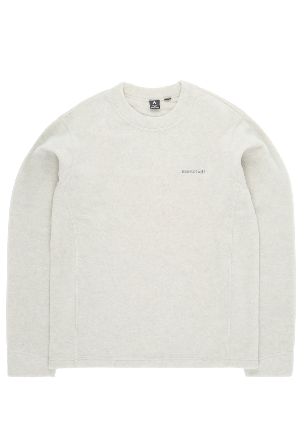 Montbell Men's Climaplus 100 Lite Sweatshirt - Ivory