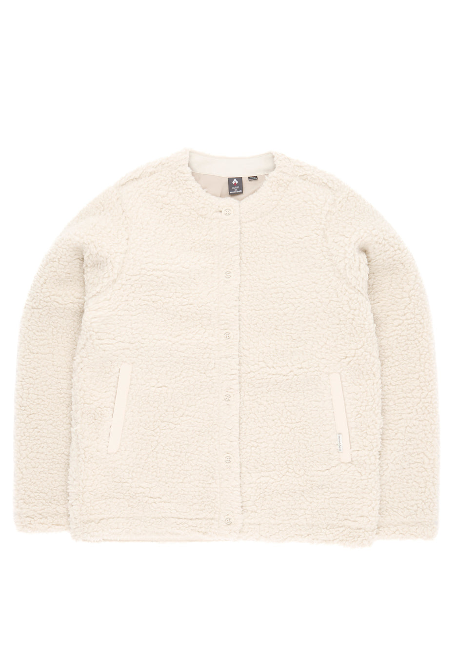 Montbell Women's Climaplus Shearling Cardigan - Ivory