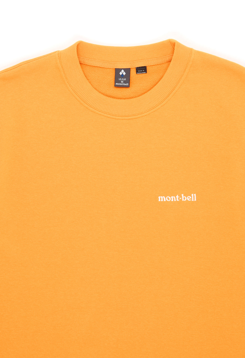 Montbell Cotton Lite Sweatshirt - Orange