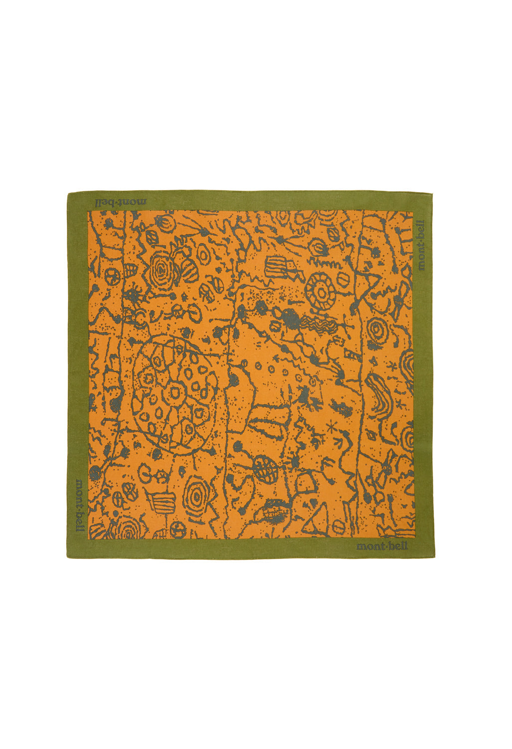 Montbell Bandana - Golden Orange