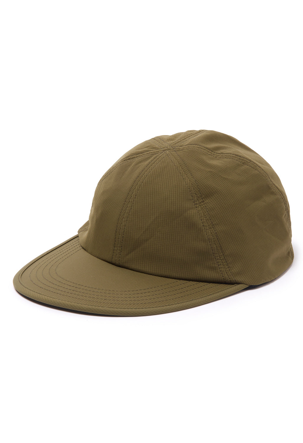 Cayl Stretch Nylon Mesh Bucket Hat - Brown Khaki