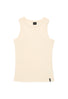 Finisterre Women's Powes Ribbed Vest - Ecru