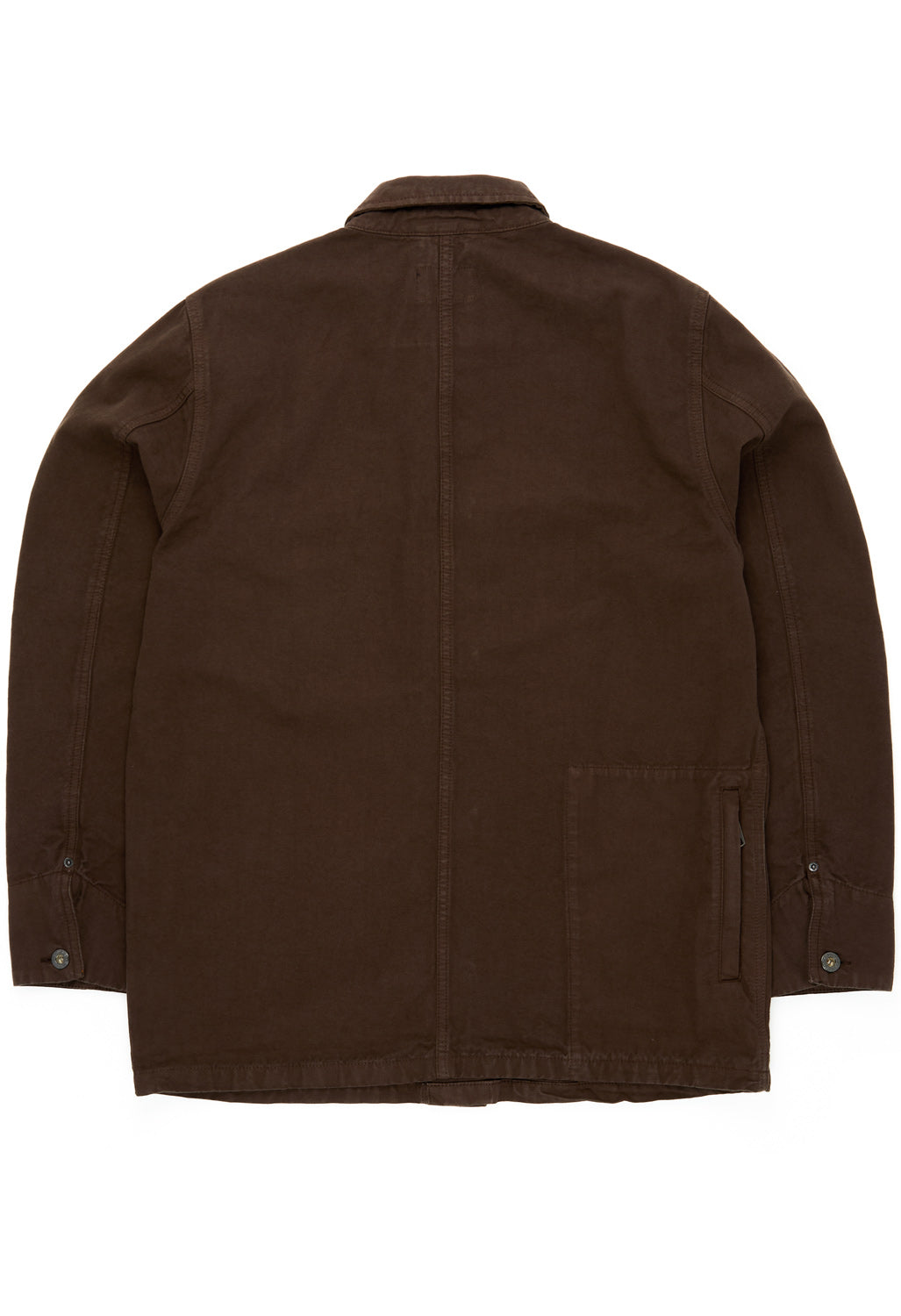 Finisterre Men's Basset Chore Jacket - Seal Brown