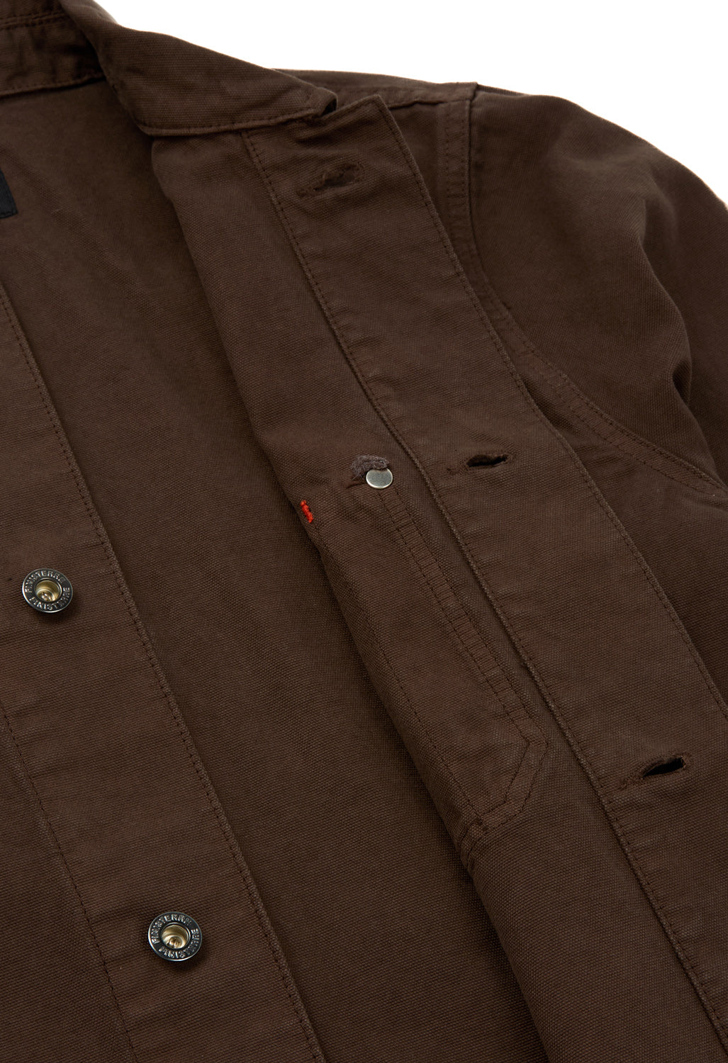 Finisterre Men's Basset Chore Jacket - Seal Brown