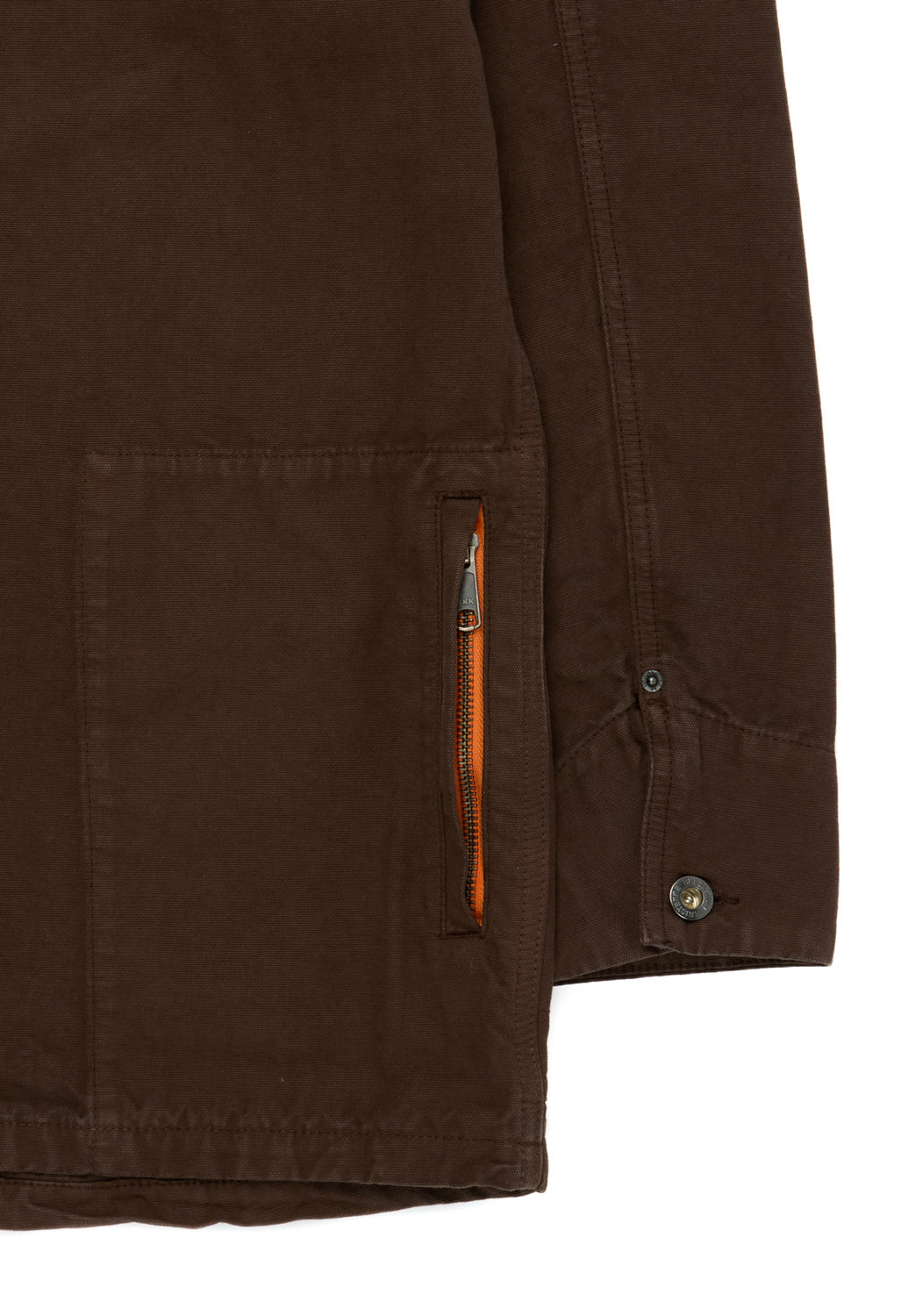 Finisterre Men's Basset Chore Jacket - Seal Brown