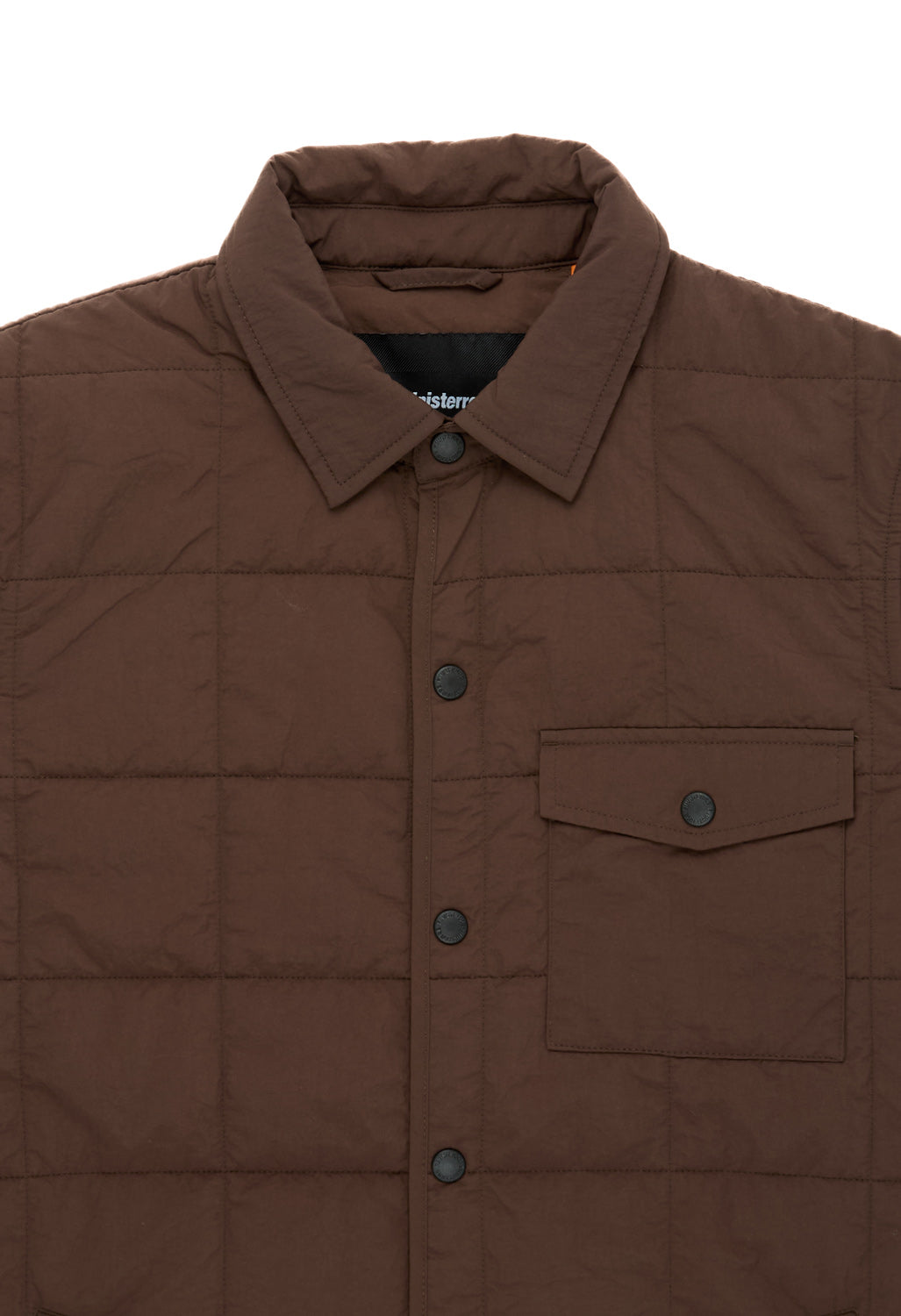 Finisterre Men's Lapwing Shirt - Seal Brown