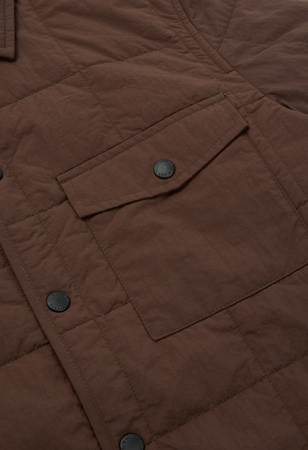 Finisterre Men's Lapwing Shirt - Seal Brown