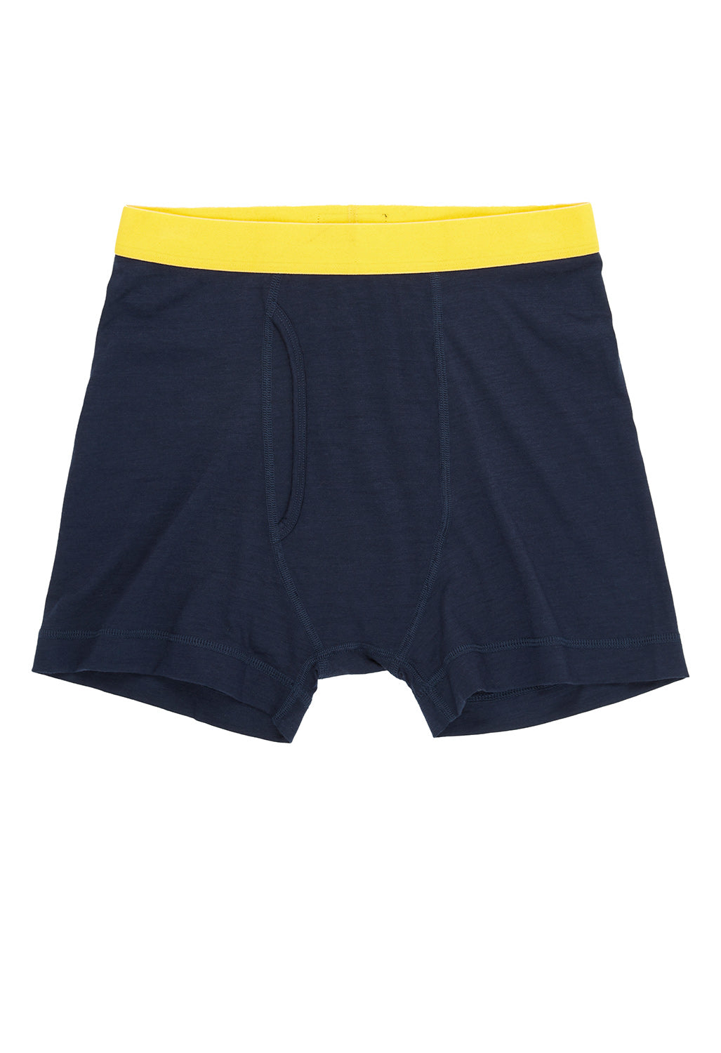 Finisterre Men's Eddy 2.0 Merino Wool Boxers - Navy / Manuka