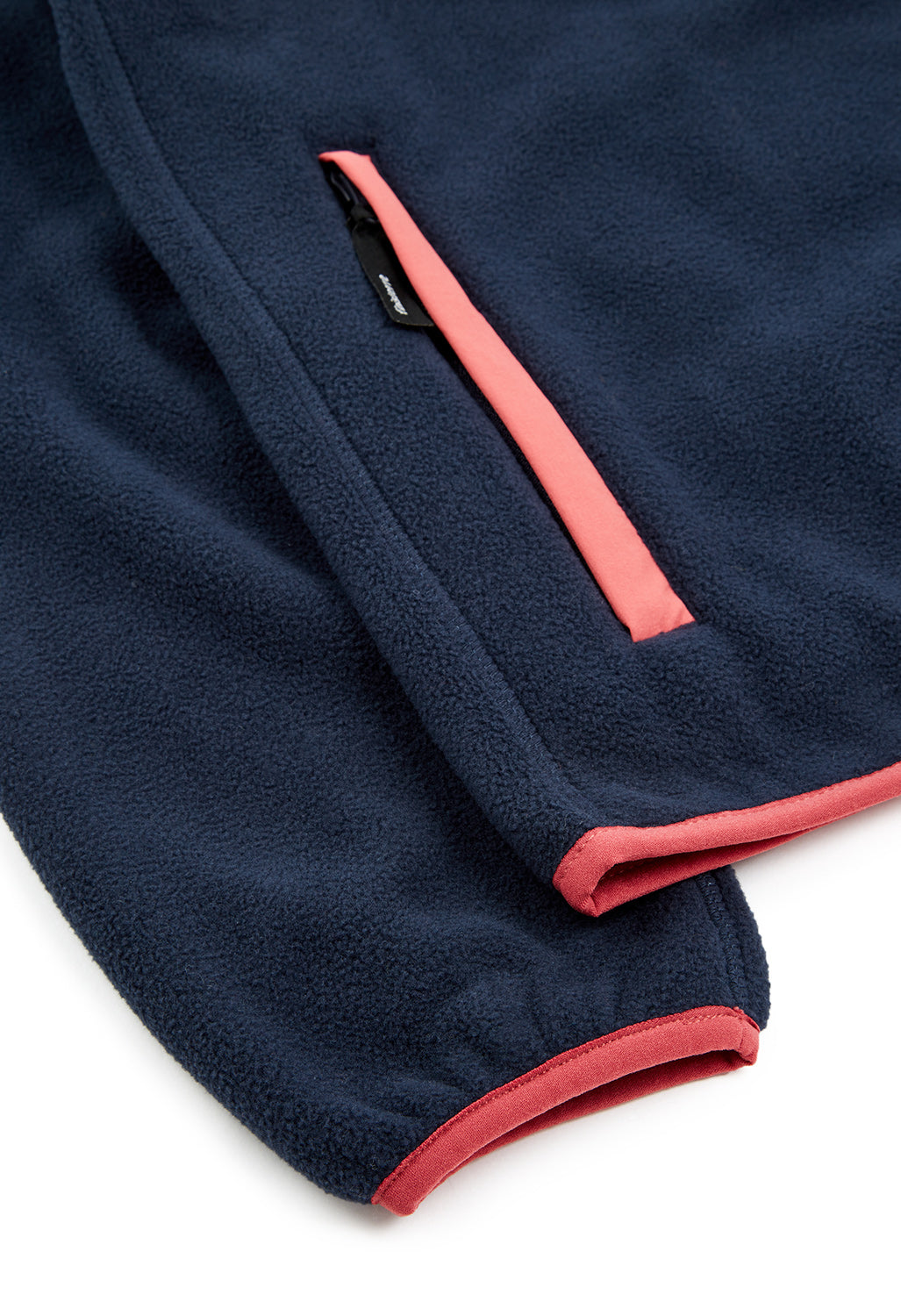 Finisterre Women's Axiom 1/4 Snap Fleece - Navy / Rouge / Willow Green