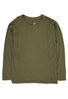 Finisterre Women's Seeker Merino Long Sleeve Tee - Olive