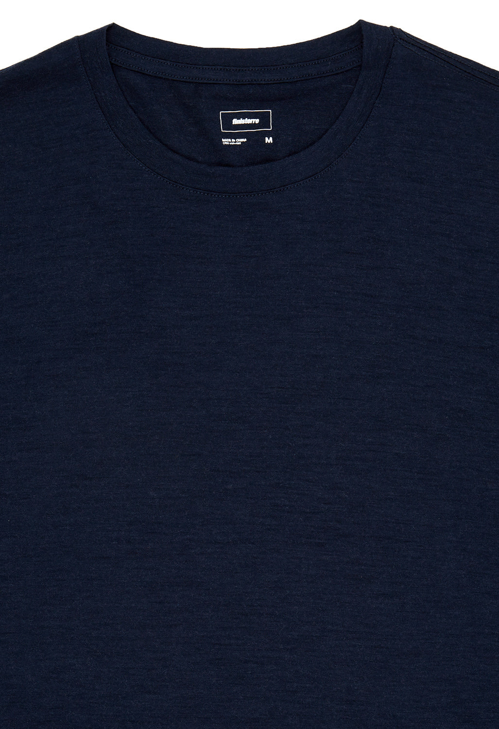 Finisterre Men's Seeker Merino Long Sleeve Tee - Navy