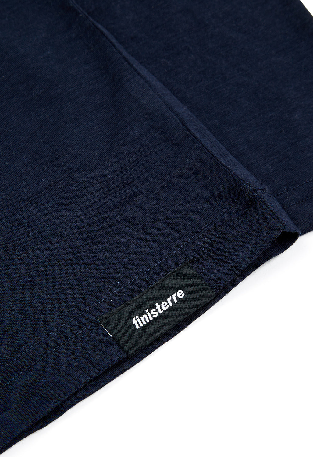 Finisterre Men's Seeker Merino Long Sleeve Tee - Navy