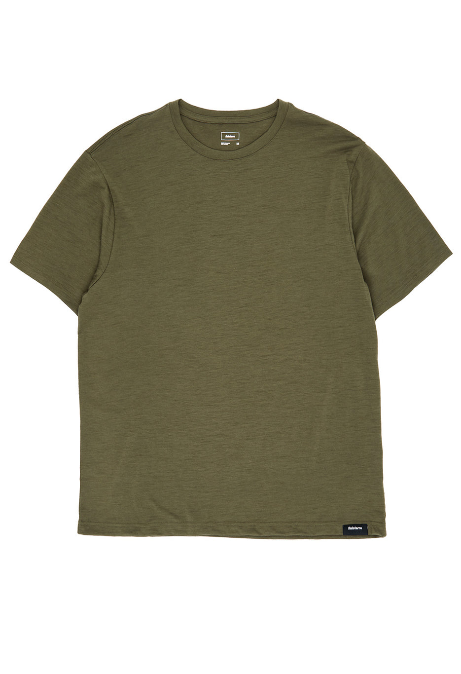 Finisterre Men's Seeker Merino Tee - Olive