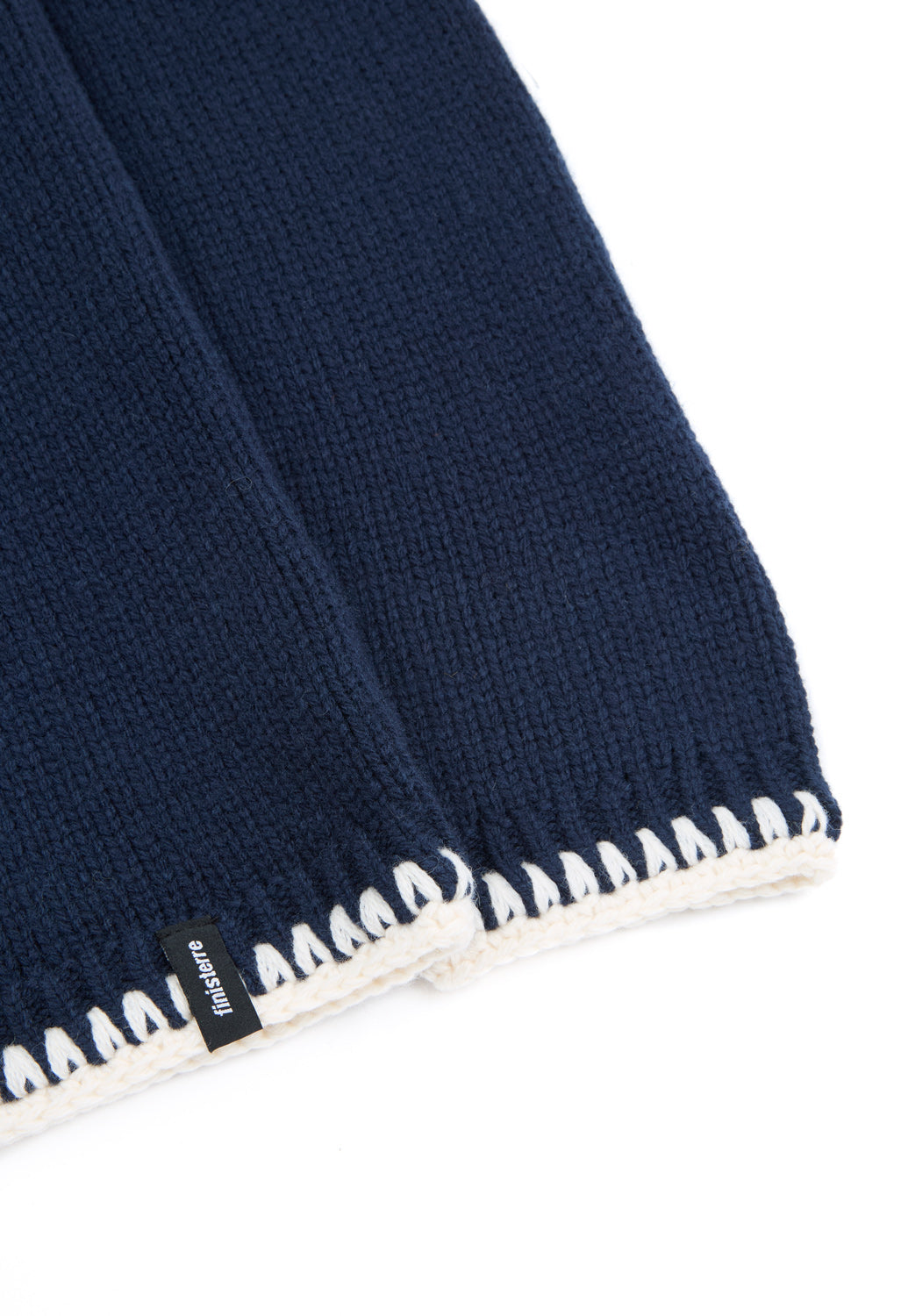 Finisterre Women's Blanket Stitch Taran Jumper - Navy