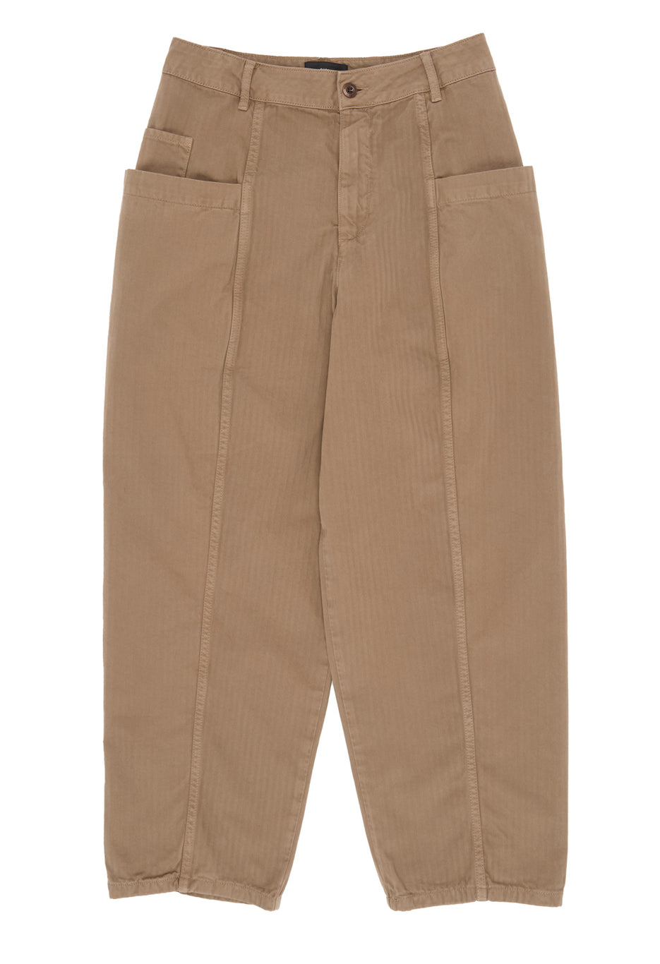 Finisterre Women's Croft Barrel Trousers - Woodsmoke