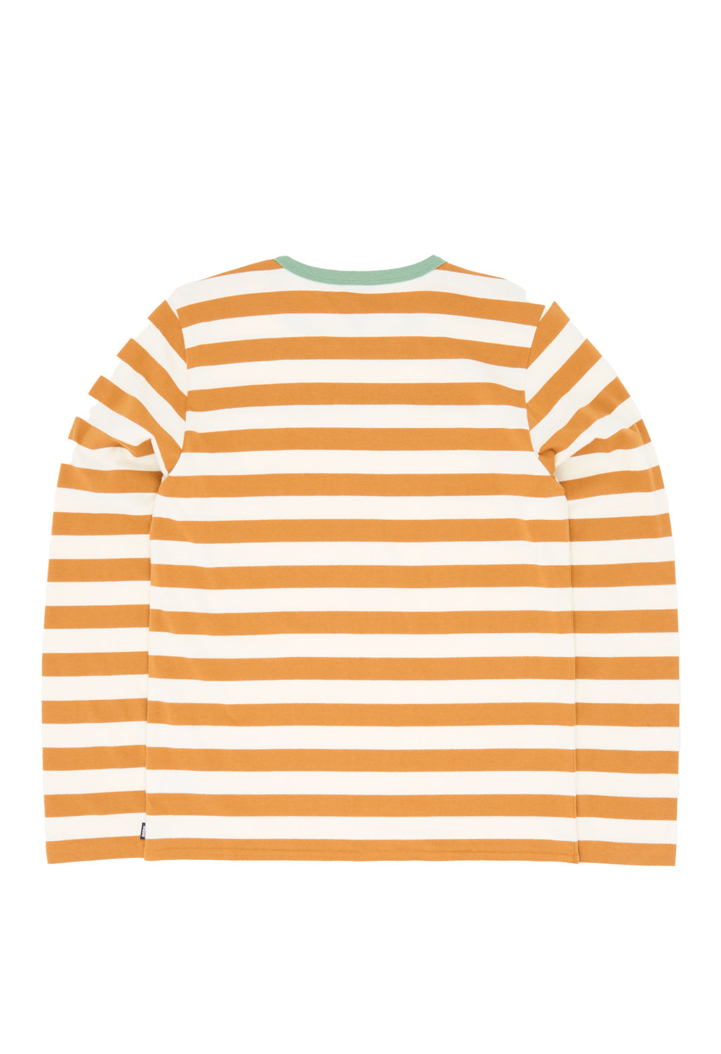 Finisterre Women's Eldon Stripe Long Sleeve Tee - Ecru / Dark Ochre