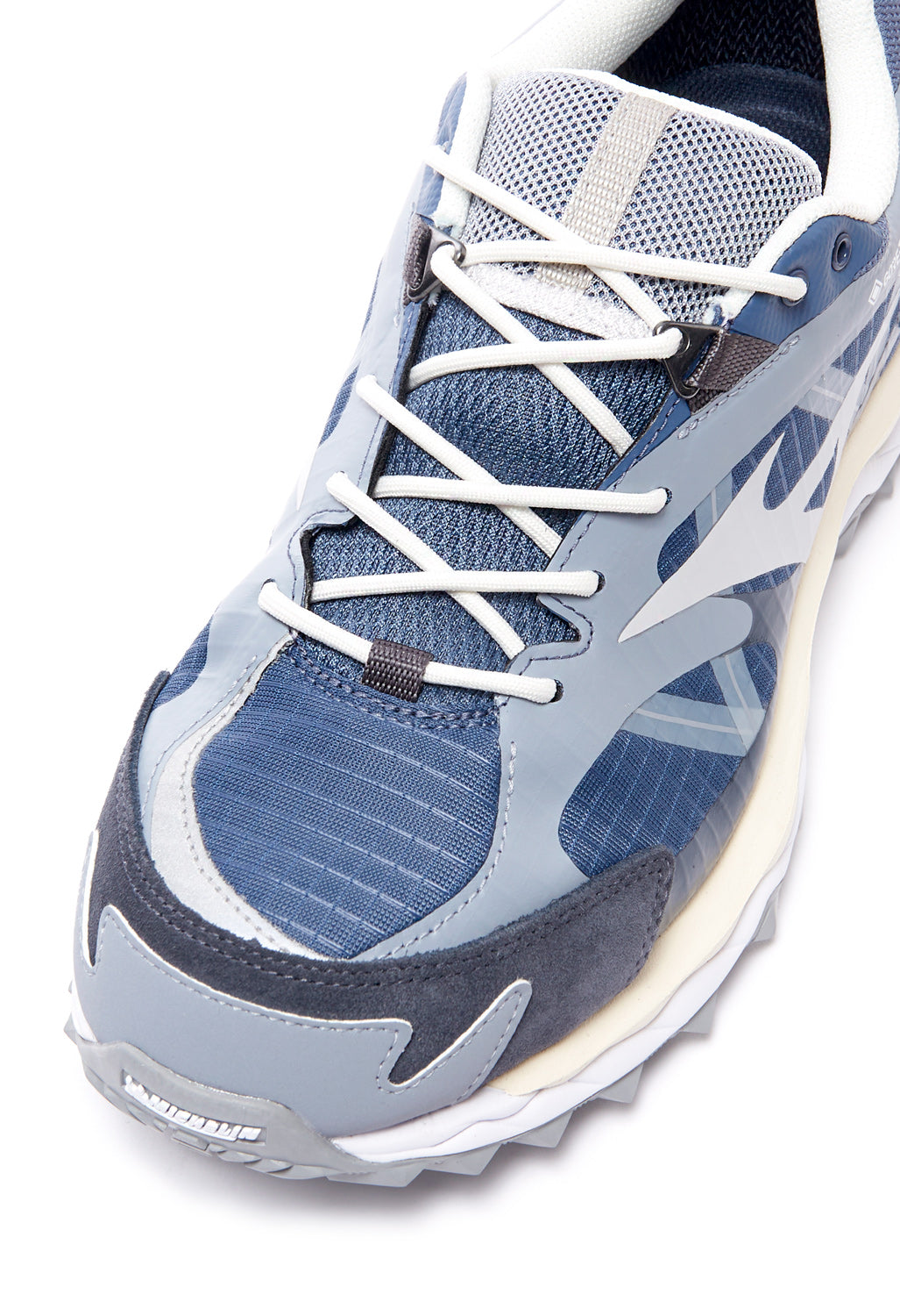 Mizuno Men s Wave Mujin TL GORE TEX Vintage Indigo Vaporous Grey